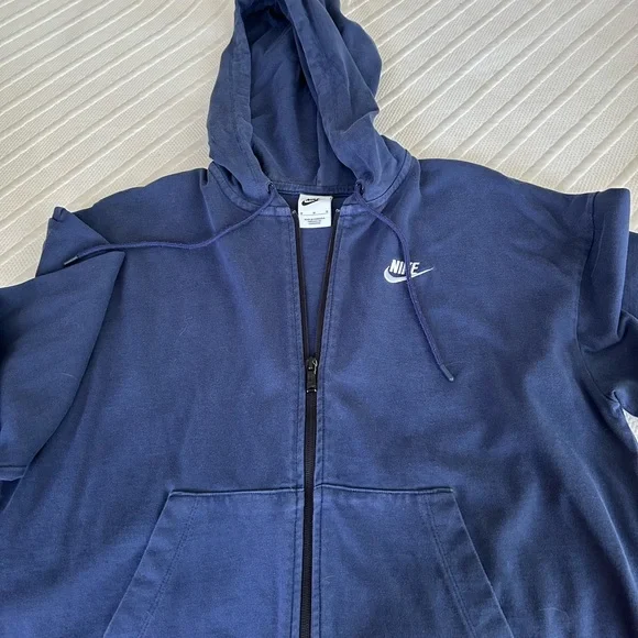 Nike Thinner Navy Hoodie - Picture 7 of 7